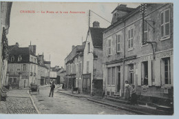 Cpa 1911 Chablis La Poste Et La Rue Auxerroise - MAY11 - Chablis