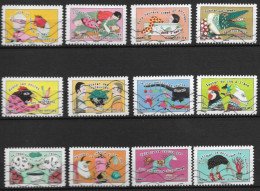 FRANCE -  Proverbes - Used Stamps