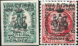 732565 HINGED ESPAÑA. Emisiones Locales Patrióticas 1936 SELLOS REPUBLICANOS - Nationalistische Uitgaves