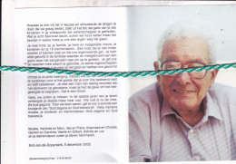 Lieven Van Gerven-Mortelmans, Kallo 1928, Heverlee 2002. Foto - Obituary Notices