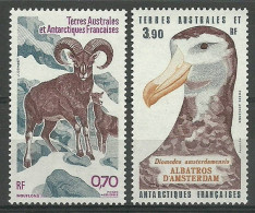 French Southern And Antarctic Lands (TAAF) 1985 Mi 198-199 MNH  (LZS7 FAT198-199) - Wild