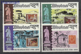 Bhutan 1980 Mi 744-747 MNH  (ZS8 BHT744-747) - Monumenten