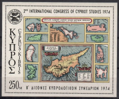 Cyprus 1974 Mi Block 9 MNH  (ZE2 CYPbl9) - Géographie