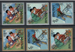 Bhutan 1967 Mi 155-160 MNH  (ZS8 BHT155-160) - Bergsteigen