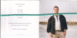 Peter Volckaert, Nieuwpoort 1969, Oostende 2007. Foto - Obituary Notices