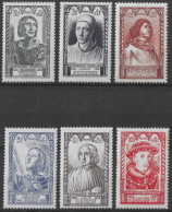 Lot N°242 N°765 à 770, Célébrités Françaises Du XV émé Siècles (avec Charnière) - Unused Stamps