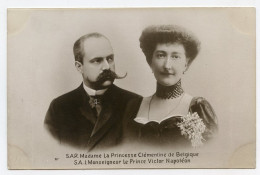 Couple Célèbre Madame La Princesse Clémentine De Belgique - SA L Monseigneur Le Prince Victor Nopoléon - Koninklijke Families