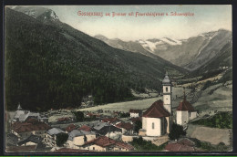 Cartolina Gossensass, Am Brenner Mit Feuersteinferner U. Schneespitze  - Andere & Zonder Classificatie