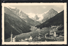 Cartolina Trafoi /Tirol, Panorama Mit Kirche  - Autres & Non Classés