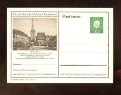 "BUNDESREPUBLIK DEUTSCHLAND" 1960, Bildpostkarte Mit Bild "DUDERSTADT" ** (A2151) - Illustrated Postcards - Mint