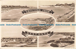 R679466 Greetings From Westgate. St. Mildred Bay. West Bay. Lawns And Seafront. - Monde