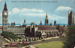 R679512 London. Houses Of Parliament And Parliament Square. E. T. W. Dennis. New - Mondo