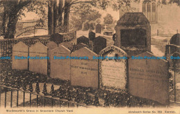 R679568 Keswick. Wordsworth Grave In Grasmere Church Yard. Abraham Series No. 96 - Monde