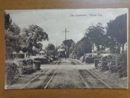 TRAM / Thorpe Bay, The Boulevard --> Written 1937 - Tram