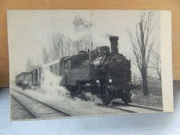 TRAIN AVEC LOCOMOTIVE A VAPEUR ALLEMAGNE  1969 - Trains