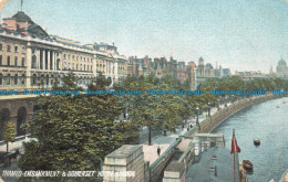 R679582 London. Thames Embankment And Somerset House. P. P. And P. 1905 - Monde