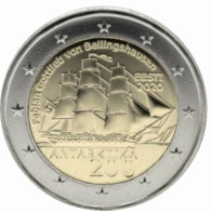 2 Euro Commemorative Estonie 2020 200 Ans De La Decouverte De L'Antarctique UNC - Estonie