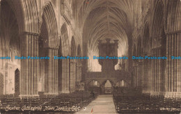 R679599 Exeter Cathedral. Nave Looking East. Worth Series - Monde