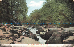 R679606 Bolton Woods. The Strid. Stationery Co - Monde