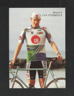 WIELRENNER - CYCLISTE - COUREUR  Benjamin VAN ITTERBEECK - GB - FOTOKAART (4540) - Wielrennen