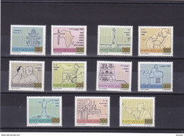 VATICAN 1981 VOYAGES DE JEAN-PAUL II Yvert 715-725, Michel 792-802 NEUF** MNH Cote 9 Euros - Unused Stamps