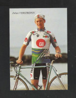 WIELRENNER - CYCLISTE - COUREUR  Johan VERSTREPEN - GB - FOTOKAART (4541) - Radsport