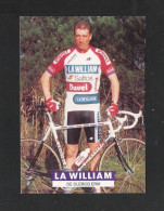 WIELRENNER - CYCLISTE - COUREUR  Erik DE CLERCQ - LA WILLIAM - DUVEL - SALTOS - FOTOKAART (4544) - Wielrennen