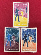 Stamps Vietnam South (Unification - 20/7/1964) -GOOD Stamps- 1SET/3pcs - Vietnam
