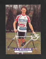 WIELRENNER - CYCLISTE - COUREUR  Peter HUYGHE - LA WILLIAM - DUVEL - SALTOS - FOTOKAART (4546) - Cyclisme