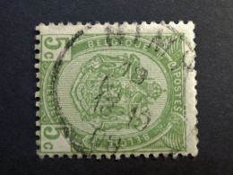 Belgie Belgique - 1907 - COB/OBP ° 83   -  1 Value - Gestempeld /obl. Nimy - 1909 - 1893-1907 Wapenschild