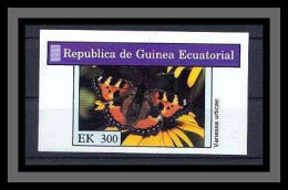 Guinée équatoriale Guinea 047 -Papillons Butterflies Papillon Bloc NON EMIS Non Dentelé Imperf MNH ** - Papillons
