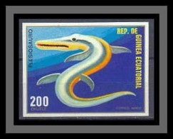 Guinée équatoriale Guinea 045a Préhistoire Prehistorics Dinosaure Dinosaurs Non Dentelé Imperf MNH ** - Prehistorisch