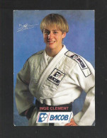 JUDO - Inge CLEMENT- FOTOKAART BACOB  (4554) - Andere & Zonder Classificatie