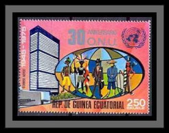 Guinée équatoriale Guinea 014 ONU Nations Unies Uno United Nations OIT / UPU ... MNH ** - ONU