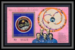 Guinée équatoriale Guinea 009 Lollini 6000 Gup 15b Astp Espace (space) APOLLO SOYUZ Bloc 181 Bloc Numéroté - Afrique