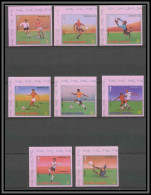 Guinée équatoriale Guinea 007c Football Soccer Mi 1153-1160b World Cup Argentina 1978 Non Dentelé Imperf MNH ** - 1978 – Argentine