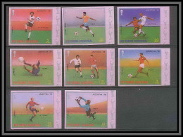 Guinée équatoriale Guinea 007b Football Soccer Mi 1153-1160b World Cup Argentina 1978 Non Dentelé Imperf MNH ** - 1978 – Argentine