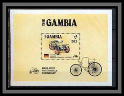 Gambie (gambia) BLOC N°25 Voiture (Cars Car Automobiles Voitures) STEIGER 10/50 Allemagne (germany) 1935 COTE 16.50 - Cars