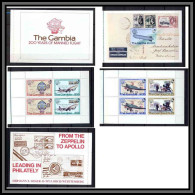 Gambie (gambia) 1983 - 200 Years Of Manned Flight (Booklet / Carnet)  - Gambie (1965-...)