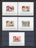 Congo 470 Blocs N°486/490 Coupe Du Monde Football Soccer Argentina 78 MNH ** - 1978 – Argentine