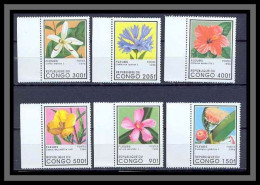 Congo 402 N°1026G/1026M Fleurs (fleur Flower Flowers) Série Complète MNH ** - Orchideeën