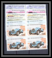 Congo 411 Bloc 4 N°1026 A/F Voiture (Cars Car Voitures) ANCIENNES MNH ** - Auto's