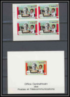 Centrafricaine 020 N°94 épreuve De Luxe/deluxe Proof + Non Dentelé Imperf Unesco/enfant - Centrafricaine (République)