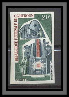 Cameroun 387A Non Dentelé Imperf ** Mnh N° 113 FORGES PLAN QUIQUENAL - Camerun (1960-...)
