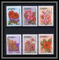 Cap-Vert Cape Verde N° 437 / 442 Fleurs (fleur Flower Flowers) - Sonstige & Ohne Zuordnung
