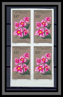 Cameroun 323 Bloc 4 Non Dentelé Imperf ** Mnh Pa N° 83 Fleurs (fleur Flowers) Bougainvillier Gialira - Andere & Zonder Classificatie