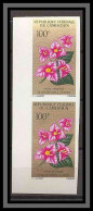 Cameroun 321 - Paire Non Dentelé Imperf ** Mnh Pa N° 83 Fleurs (fleur Flowers) Bougainvillier Gialira - Other & Unclassified