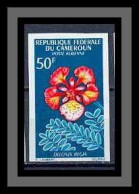 Cameroun 316 Non Dentelé Imperf ** Mnh Pa N° 82 Fleurs (fleur Flowers) Delonix Regia - Arbres