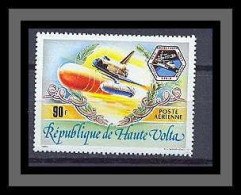 Haute-Volta 022 - PA N° 237 Espace (space) LANCEMENT Shuttle (navette) 1983 - Afrique