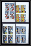 Haute-Volta 019 - Bloc 4 Non Dentelé Imperf ** Mnh N° 513 /6 Jeux Olympique (olympic Games) LAKE PLACID 1980 - Inverno1980: Lake Placid